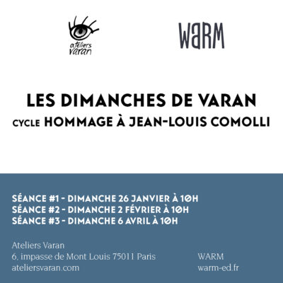 Hommage à Jean-Louis Comolli aux Dimanches de Varan